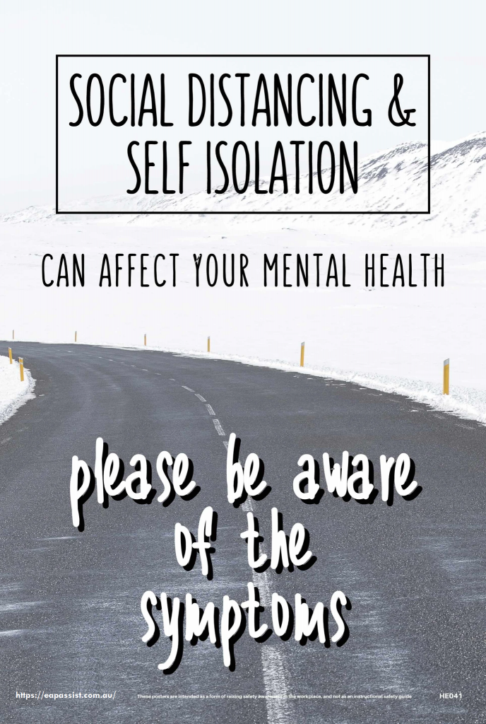 Social distancing & self isolation