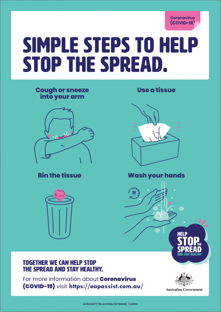 Coronavirus Covid-19 Print ads Simple Steps To Stop The Spread