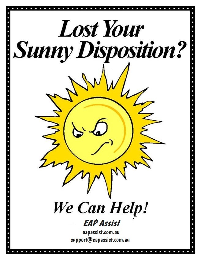 Lost Your Sunny Disposition?