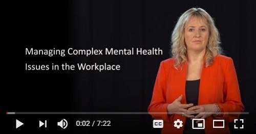 Complex mental health in the workplace