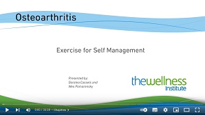 Osteoarthritis: Exercise for Self Management