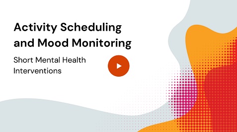 Activity Scheduling and Mood Monitoring